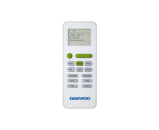 Кондиционер Daewoo DAC 09CHSDB NK, 9000 BTU, инверторный, функция Wi-Fi, класс энергоэффективности A Кондиционеры