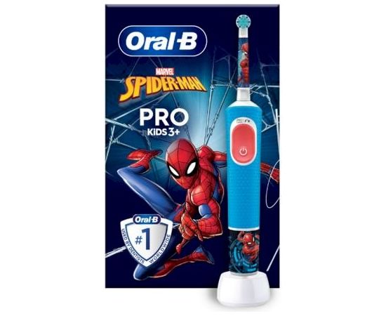 Oral-B Vitality Pro Kids Spider-Man Elektriskā zobu birste Elektriskās zobu birstes, irigatori