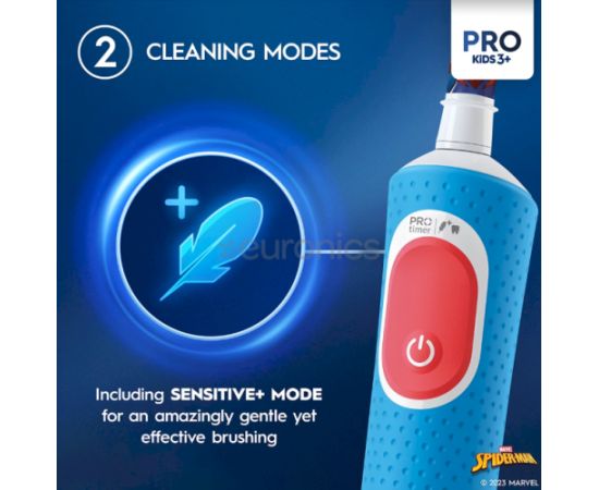 Oral-B Vitality Pro Kids Spider-Man Elektriskā zobu birste Elektriskās zobu birstes, irigatori