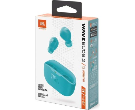 JBL Wave Buds 2 ANC Bezvadu Austiņas zilas Austiņas