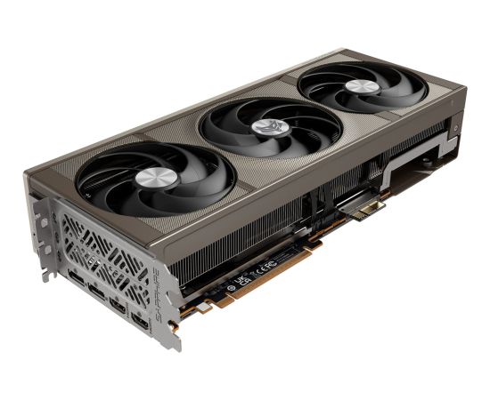 Sapphire Radeon RX 9070 XT Nitro+ Phantom Link OC (silver, RDNA4, GDDR6, 2x DisplayPort, 2x HDMI 2.1) Grafiskās video kartes