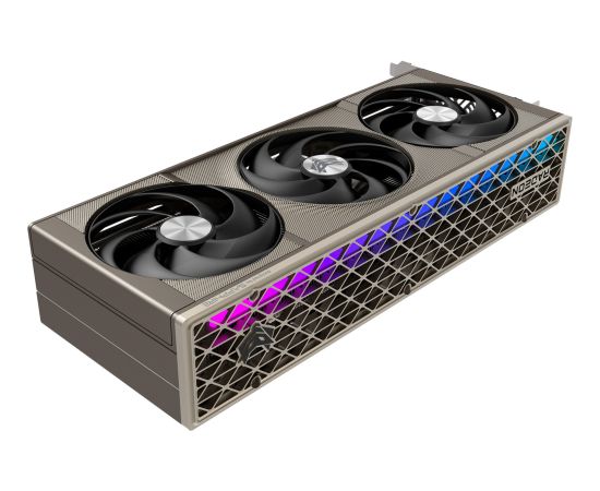 Sapphire Radeon RX 9070 XT Nitro+ Phantom Link OC (silver, RDNA4, GDDR6, 2x DisplayPort, 2x HDMI 2.1) Grafiskās video kartes