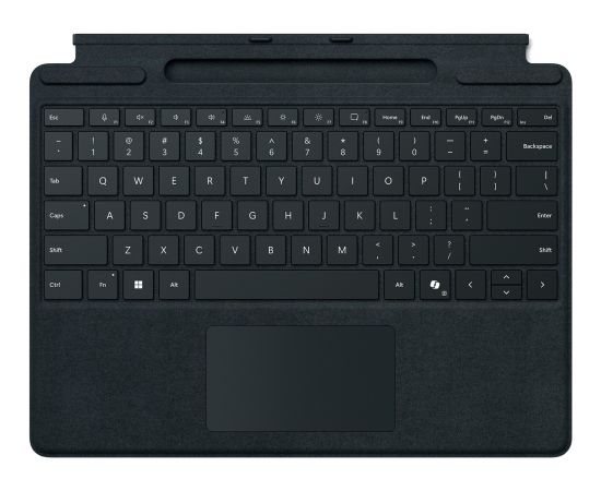 Microsoft Surface Pro Keyboard with Pen Storage for Business (black, DE layout, for Surface Pro 10/9/8/X for Business) Клавиатуры