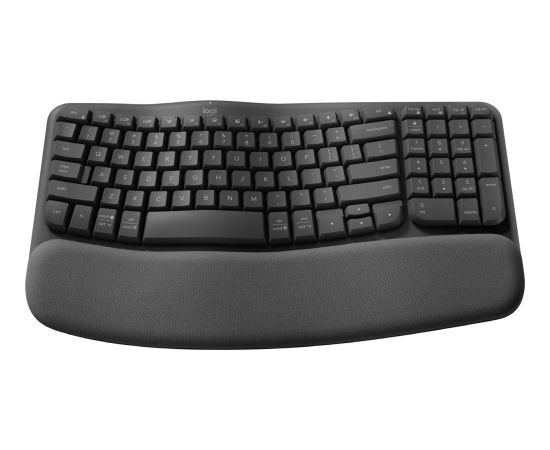 Logitech Wave Keys for Business (black, DE layout, Logi Bolt, Bluetooth, for Windows/macOS/ChromeOS/Android/Linux) Клавиатуры