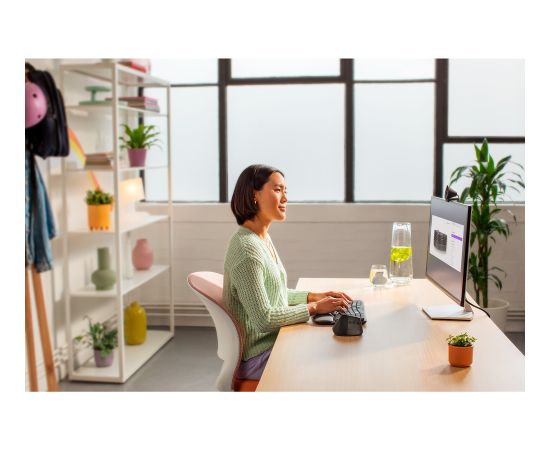 Logitech Wave Keys for Business (black, DE layout, Logi Bolt, Bluetooth, for Windows/macOS/ChromeOS/Android/Linux) Клавиатуры