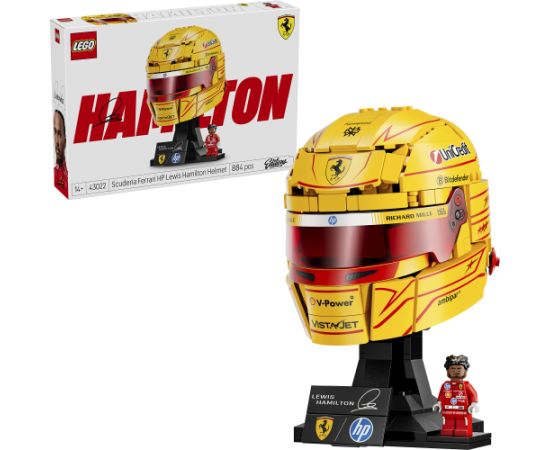 LEGO 43022 Editions Scuderia Ferrari HP Lewis Hamilton Helmet Конструкторы