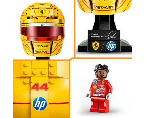 LEGO 43022 Editions Scuderia Ferrari HP Lewis Hamilton Helmet Конструкторы