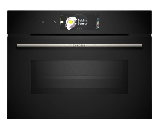 Bosch Serie 8 CMG778NB1 oven 45 L 3600 W Black Jaunumi Sadz. tehnika