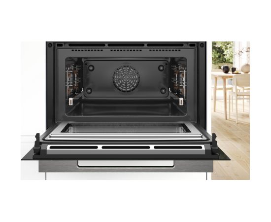 Bosch Serie 8 CMG778NB1 oven 45 L 3600 W Black Jaunumi Sadz. tehnika