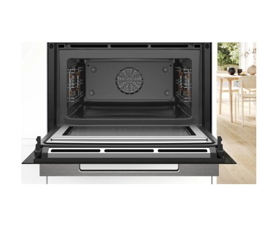 Bosch Serie 8 CMG7361B1 oven 45 L Black Jaunumi Sadz. tehnika