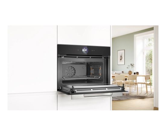 Bosch Serie 8 CMG7361B1 oven 45 L Black Jaunumi Sadz. tehnika