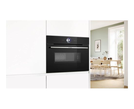 Bosch Serie 8 CMG7361B1 oven 45 L Black Jaunumi Sadz. tehnika