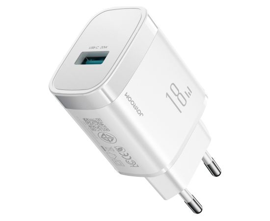 Сетевая зарядка Joyroom JR-TF4 18W USB-A белая Зарядные устройства