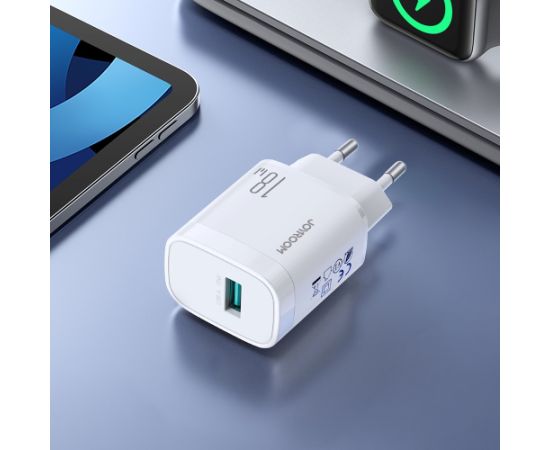 Сетевая зарядка Joyroom JR-TF4 18W USB-A черная Зарядные устройства