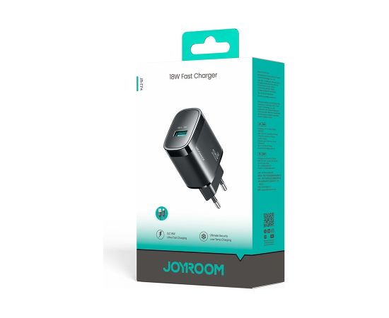 Сетевая зарядка Joyroom JR-TF4 18W USB-A черная Зарядные устройства