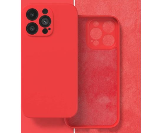 Чехол Liquid Silicone 1.5mm Apple iPhone 12 Pro Max красный Чехлы - альтернативные