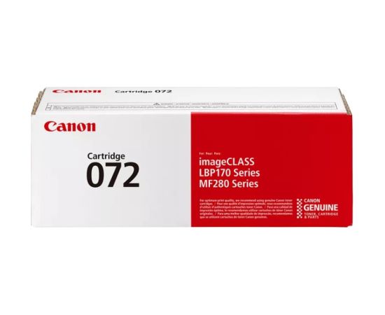 Canon CRG 072 (5647C002) Toner Cartridge, Black Lāzerprinteru izejmateriāli