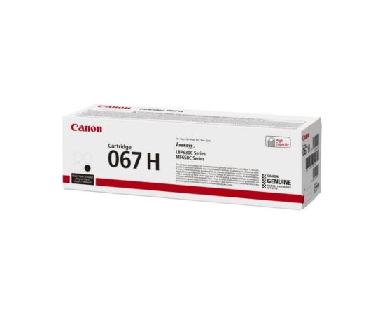 Canon CRG 067H (5106C002) Toner Cartridge, Black (SPEC) Lāzerprinteru izejmateriāli