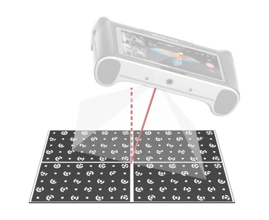 Revopoint High-Precision Encoded Calibration Plate 3D Printeri un lāzergravētāji