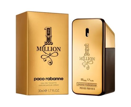 Paco Rabanne 1 Million Edt Spray 30 ml Vīriešu Smaržas
