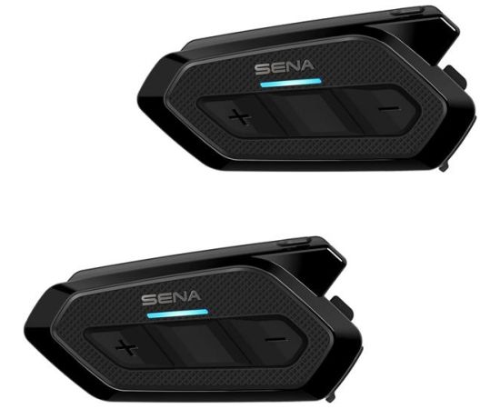 SENA SPIDER RT1 Mesh Moto brīvroku sistēma, divu iepakojumu komplekts Moto ķiveres 