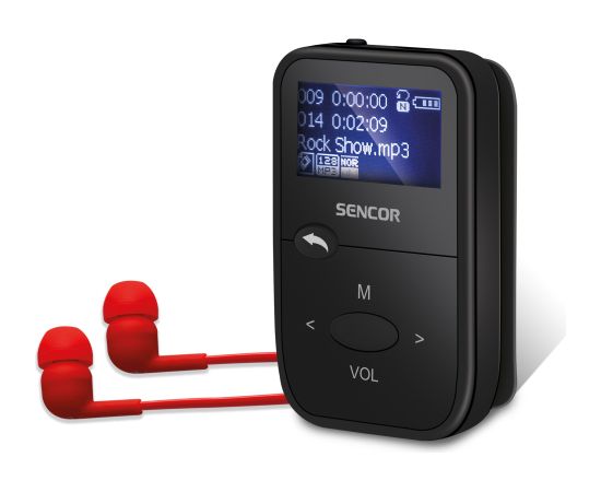 MP3 player Sencor, black Jaunumi - Audio-Video