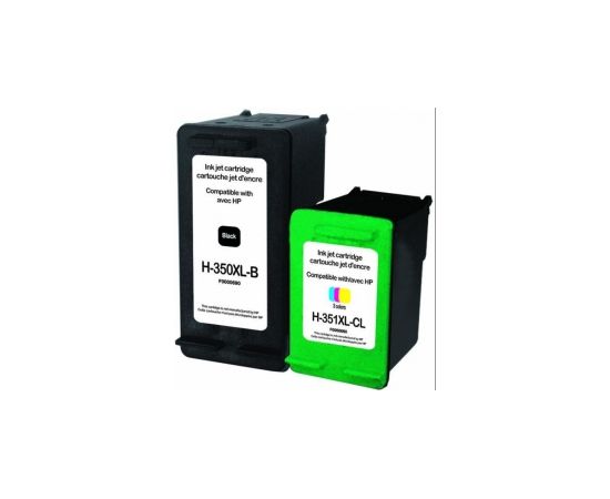 Tintes kārtridžs UPrint HP 350/351XL Multipaka Tintes printeru izejmateriāli