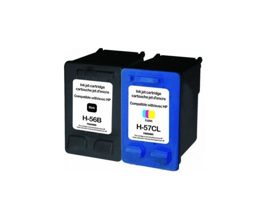Tintes kārtridžs UPrint HP 56/57 Multipaka Tintes printeru izejmateriāli