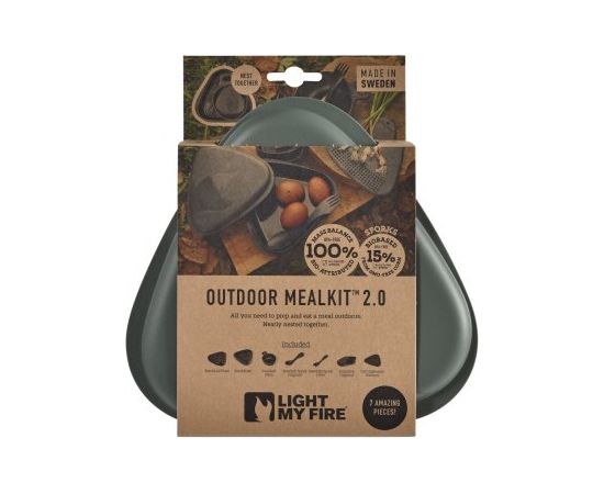 Light My Fire Outdoor MealKit™ 2.0 / Zaļa Dažādi piederumi tūrismam