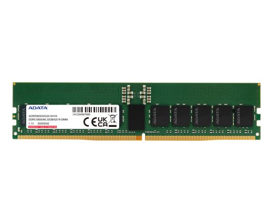 ADATA RIMM 32GB DDR5-5600 (AD5R560032G20-SHYA) RAM Operatīvā atmiņa