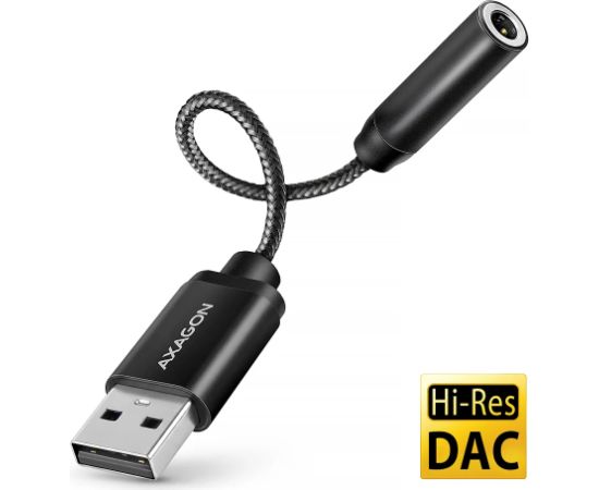 AXAGON ADA-HA USB-A Hi-Res DAC audio adapter Aдаптеры