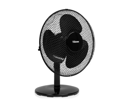 Tristar Desk fan VE-5725 Desk fan Black Diameter 30 cm Number of speeds 3 Oscillation 40 W Вентиляторы