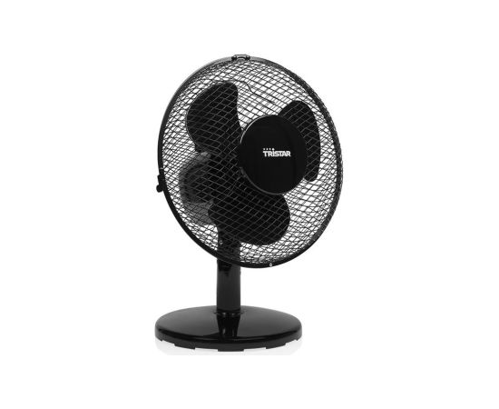 Tristar Desk fan VE-5722 Desk fan Black Diameter 23 cm Number of speeds 2 Oscillation 30 W Вентиляторы