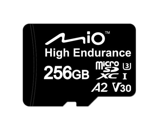 Mio High-Endurance 256 GB MicroSD Flash memory class UHS-I Atmiņas kartes micro SD SDHC