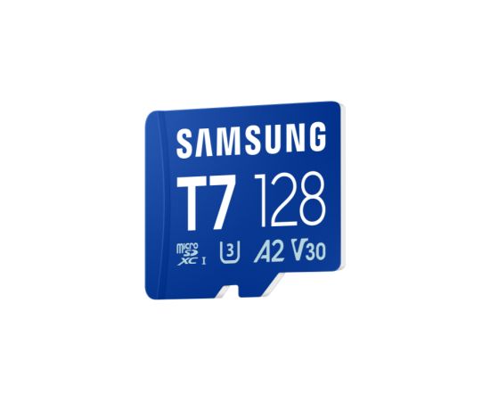 Samsung MicroSD card T7 128 GB microSDXC Flash memory class U3, V30, A2 Карты памяти