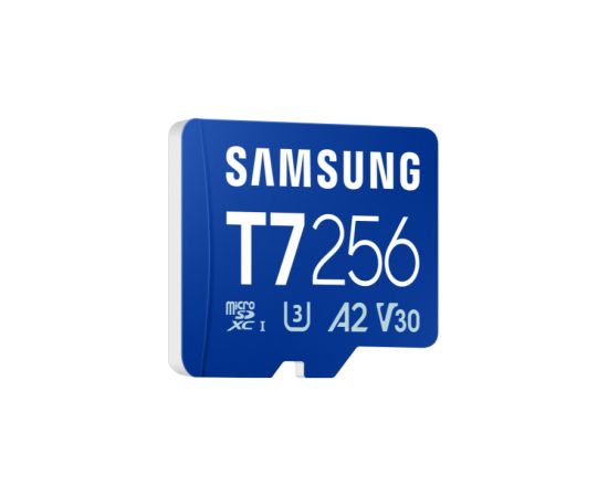 Samsung MicroSD card T7 256 GB microSDXC Flash memory class U3, V30, A2 Карты памяти