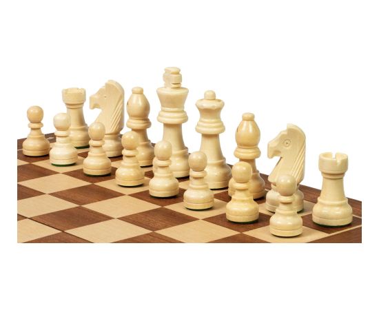 Šahs Sunrise Tournament wooden chess set No. 3 (30 x 30 cm) Galda spēles