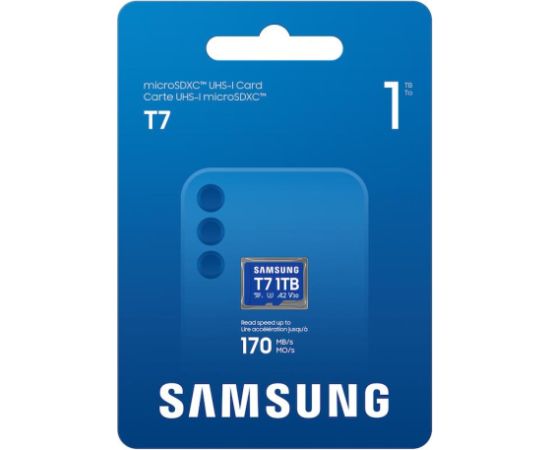 MEMORY MICRO SDXC T7 1TB/V30 MB-MB1T0T/WW SAMSUNG Карты памяти