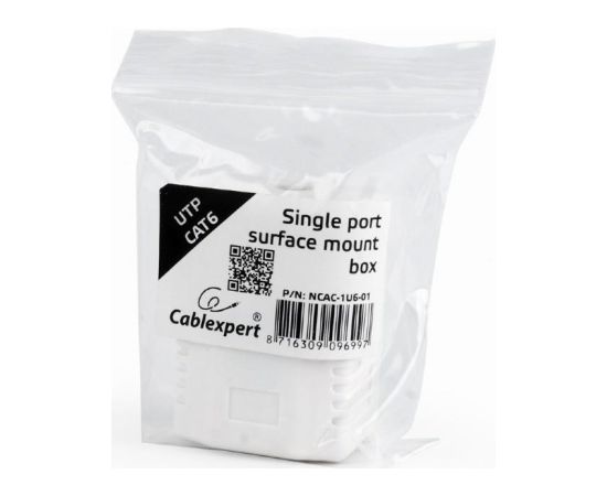 CABLE ACC MOUNT BOX CAT6 UPT/NCAC-1U6-01 GEMBIRD Сетевые кабели