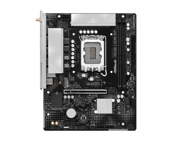 Mainboard ASROCK LGA 1851 (Socket V1) RAM DDR5-SDRAM 2xSlots H810M-XGEN5WIFI Mātes plates