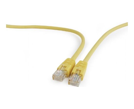 PATCH CABLE CAT5E UTP 0.25M/YELLOW PP12-0.25M/Y GEMBIRD Tīkla vadi