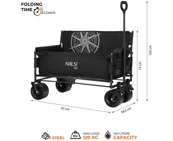 NC2606 BEACH GROZS 140L NILS CAMP Jaunumi - Sports