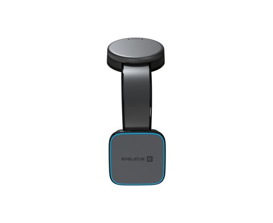 Evelatus   MagSafe Qi wireless charging magnetic bendable 360 Swivel suction cup mount (for Car dashboard/Car windscreen) Black Telefonu lādētāji 12v Automašīnām