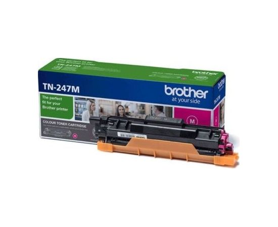 Brother TN-247 M Magenta Toner Cartridge 2300p Tintes printeru izejmateriāli