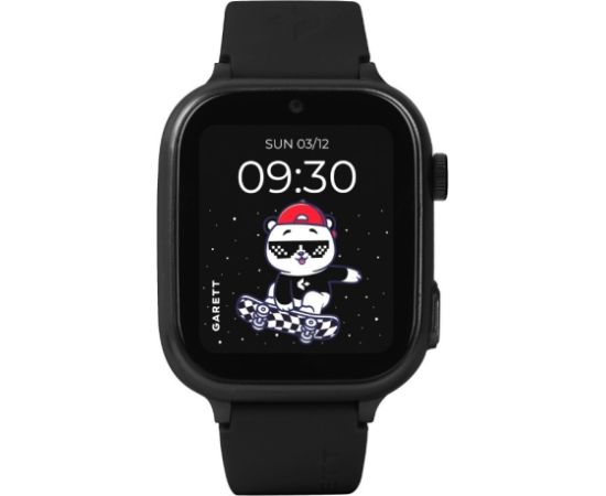Išmanusis laikrodis vaikams su lietuvišku meniu Garett Kids Cute 2 4G Black Rokas pulksteņi 