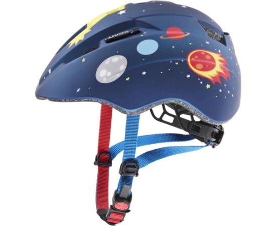 Kask rowerowy dziecięcy uvex kid 2 cc dk.blue rocket m.46-52 cm Велосипедные шлемы