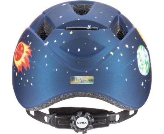 Kask rowerowy dziecięcy uvex kid 2 cc dk.blue rocket m.46-52 cm Велосипедные шлемы