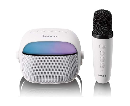 Lenco Bluetooth skaļrunis ar mikrofonu - BTC-020WH Jaunumi - Audio-Video