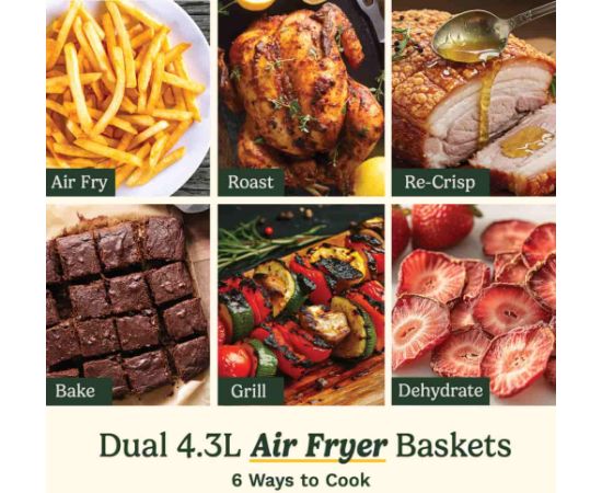 CUISINART karstā gaisa katls, 10.4l - AFT13XBLE Karstā Gaisa Katli (AirFryer)