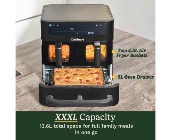 CUISINART karstā gaisa katls, 10.4l - AFT13XBLE Karstā Gaisa Katli (AirFryer)